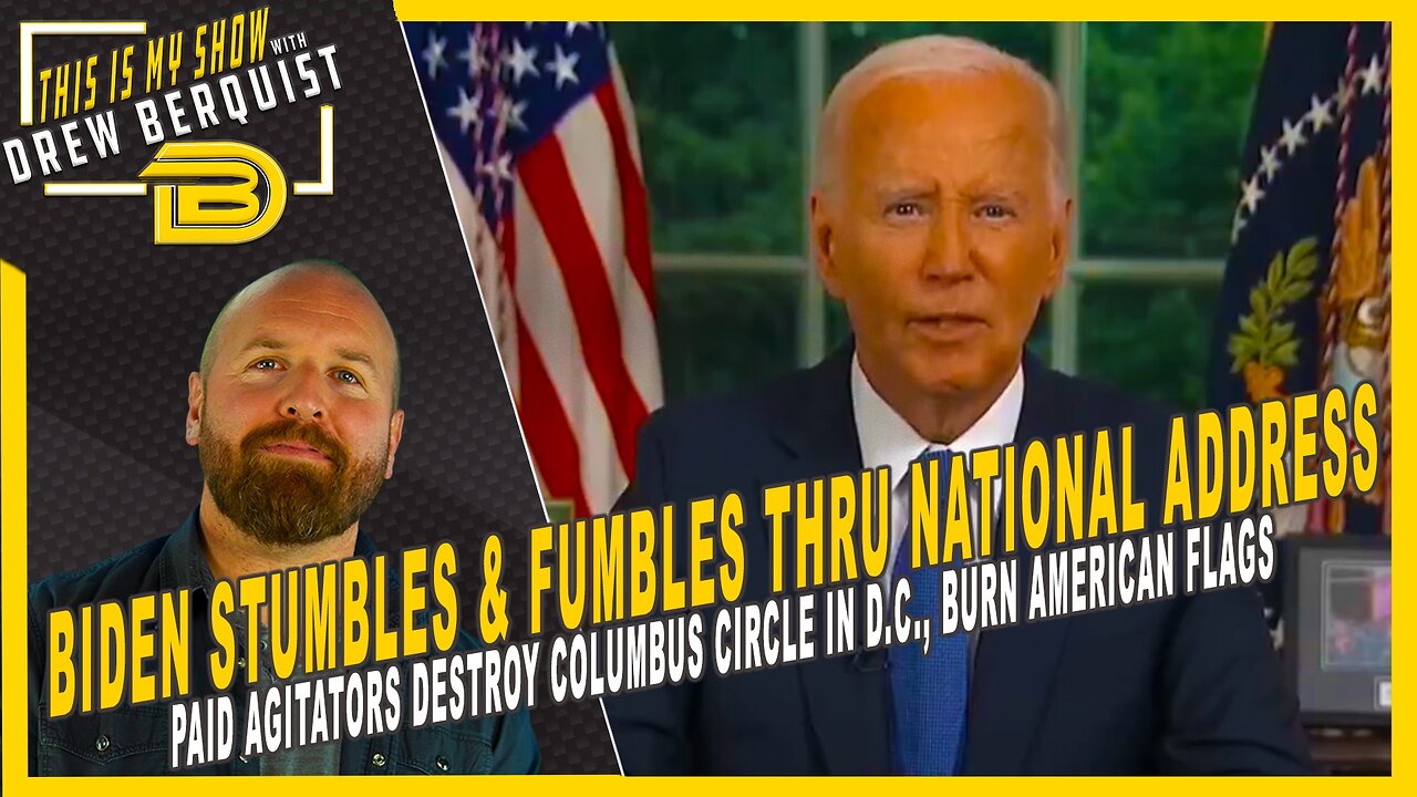 Biden escapes from the national leadership |  Pay agitators wreak havoc in DC