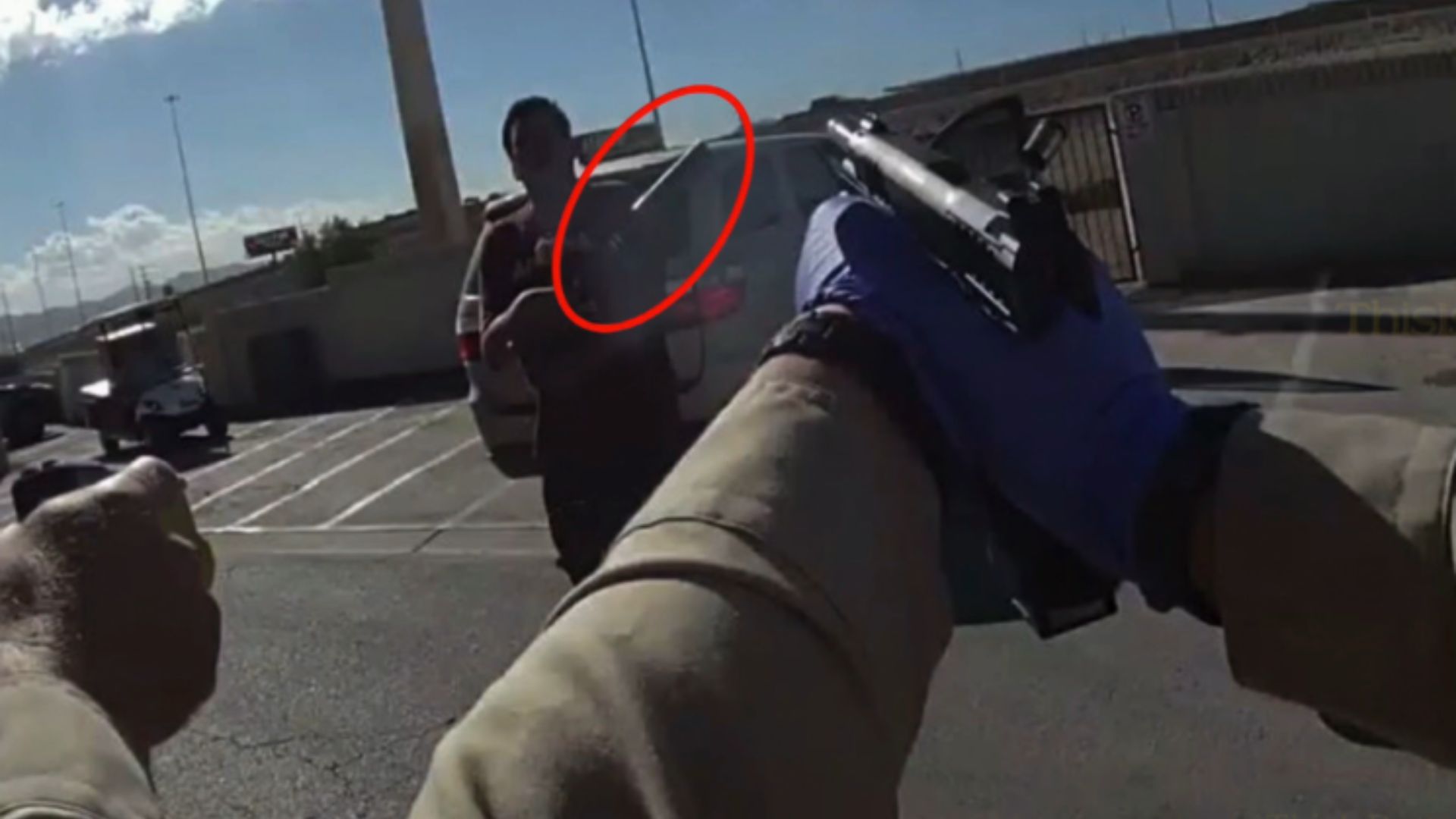 Suspect Brings A Bat To A Gun Fight With Las Vegas Police, Gets Fatally Shot [WATCH]