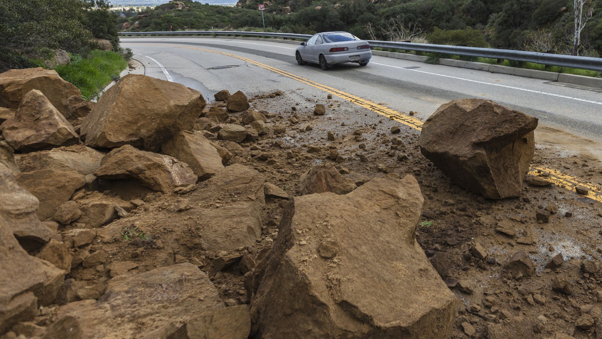 Dashcam Captures Couple Cheating Mudslide Death While Fleeing Hurricane Helene [WATCH]