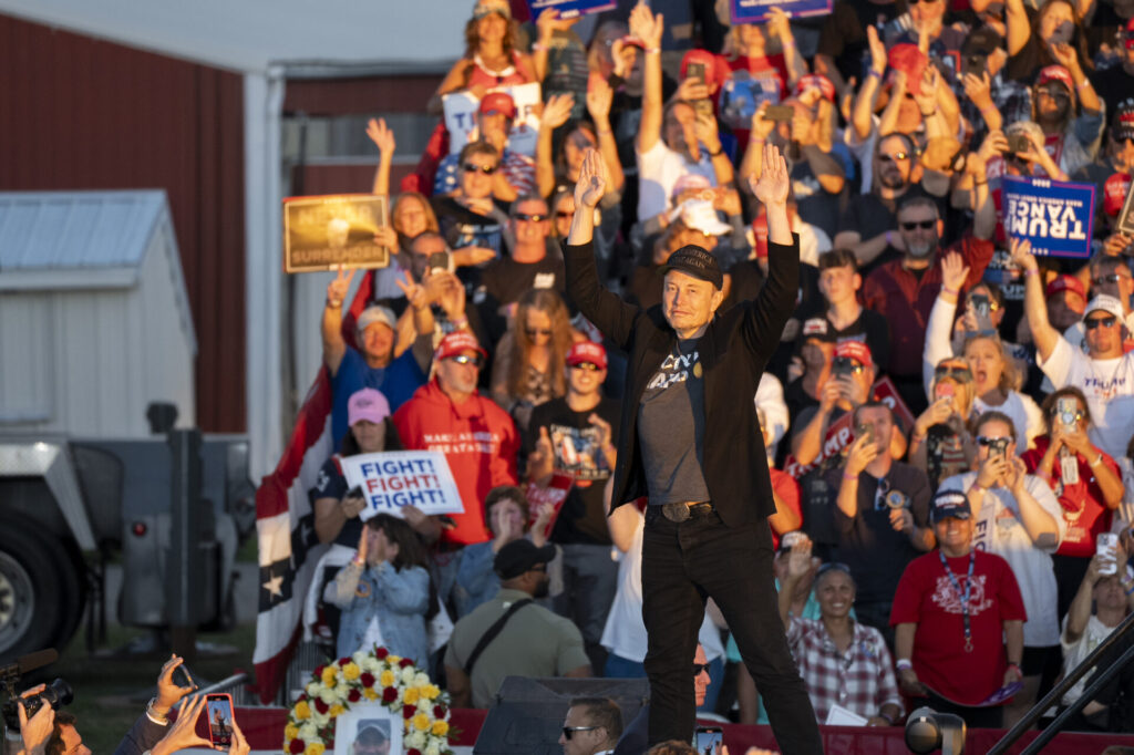 Elon Musk Ignites MAGA Crowd During Trump’s Triumphant Return To Butler