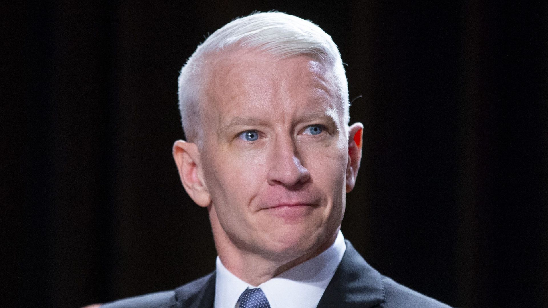 CNN’s Anderson Cooper Gets Hit In The Face With Debris While Covering Hurricane Milton [WATCH]