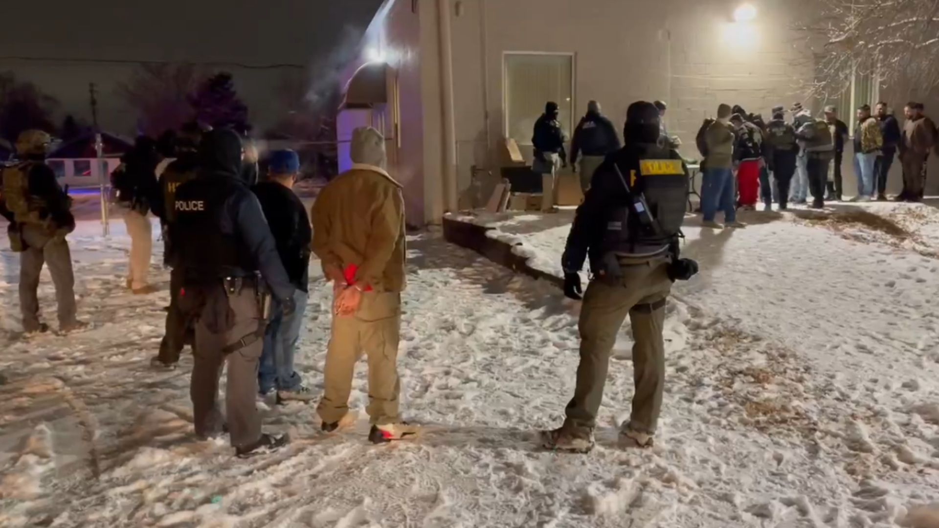 Almost 50 Illegal Aliens, Including Violent Gang Members Taken Down in Pre-Dawn Raid [WATCH]