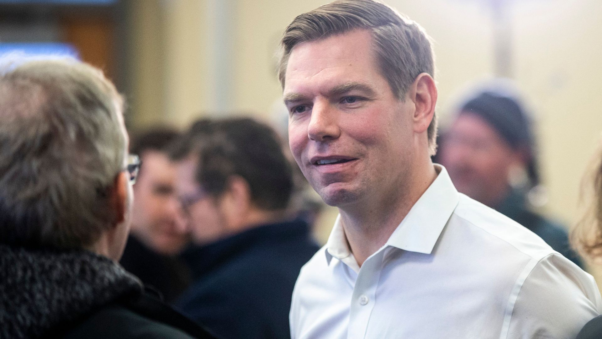 Eric Swalwell Accused of Drunkenly Bragging About Orgies—Gets Confronted [WATCH]