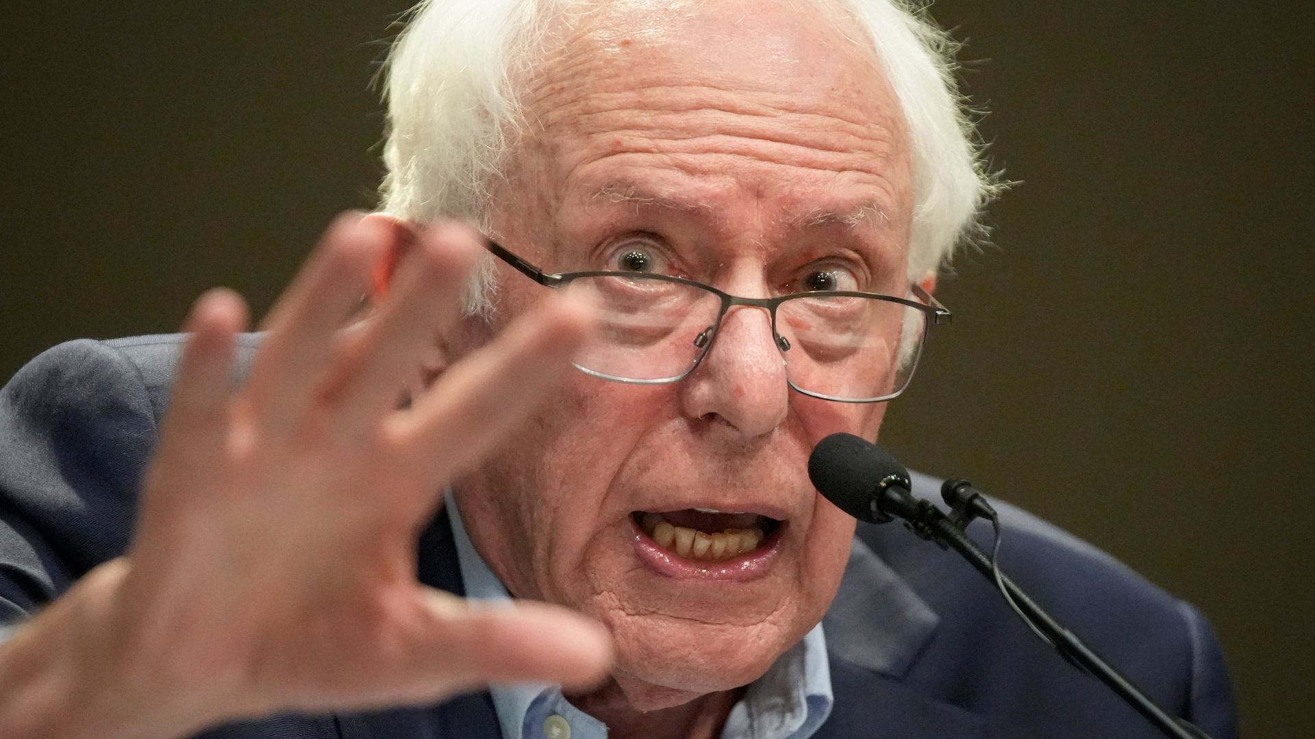 ‘Angry Bernie’ Sanders Snaps, Storms Off When Asked About AOC Senate Run [WATCH]